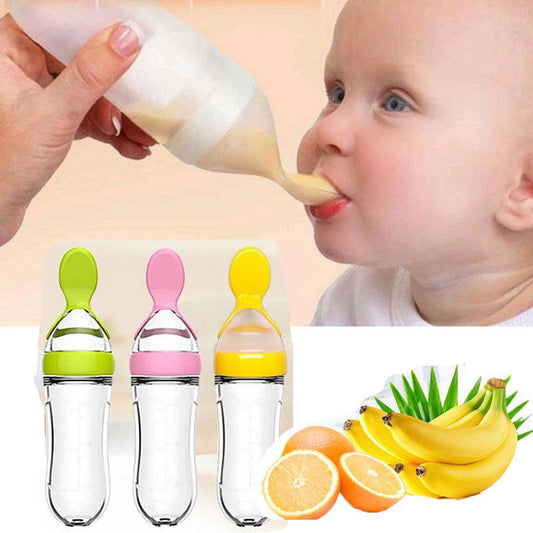 Baby Spoon Bottle Feeder Dropper Spoon