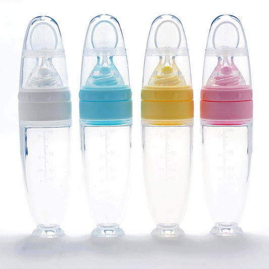 Smarter Baby Silicone Feeding Spoon